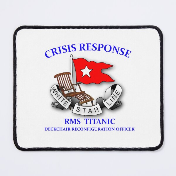 Item preview, Crisis Response - Deckchair Reconfiguration Officer designed and sold by Elwood-Scott.