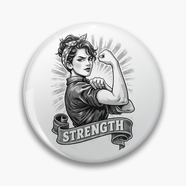Artikelvorschau, Starke Frau Strength – Women Empowerment Design entworfen und verkauft von Pineapple-Tree.
