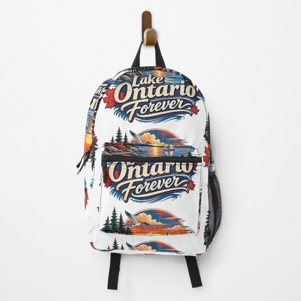 Item preview, Lake Ontario Forever Vintage Retro Canada Sunset Design designed and sold by CreativeNest Prints.