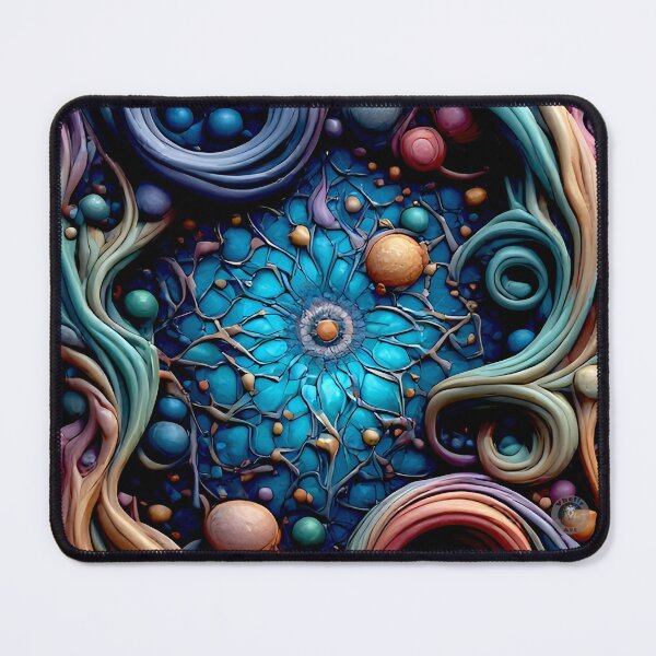 Item preview, Whimsical Alchemical Mandala - Cosmic Witchcore Art designed and sold by Vhelir-Art.