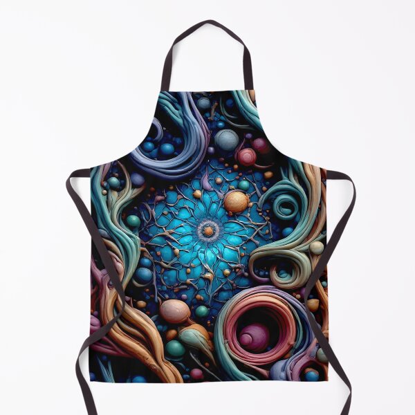 Item preview, Whimsical Alchemical Mandala - Cosmic Witchcore Art designed and sold by Vhelir-Art.