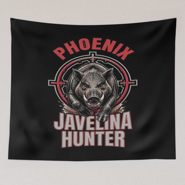 Item preview, Phoenix Javelina Hunter – Collared Peccary Arizona Wildlife designed and sold by Art-Arcade6.