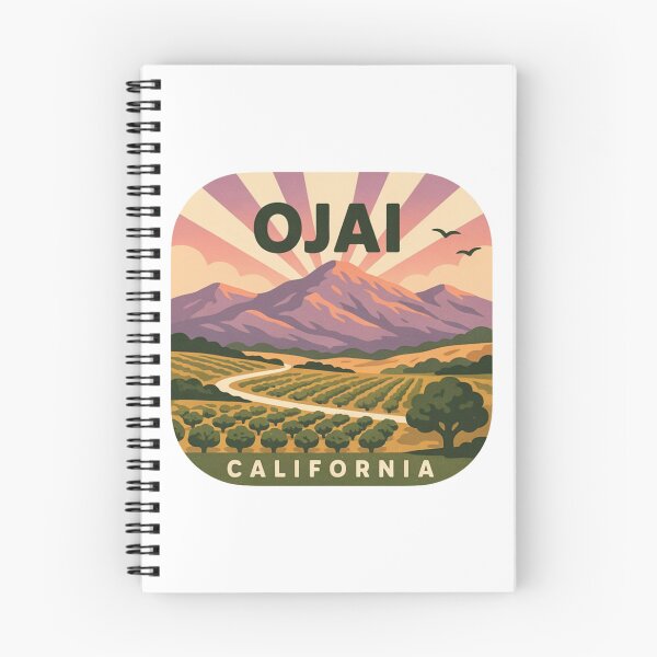 Item preview, Ojai California: Sunlit Valley designed and sold by CircinusStore.