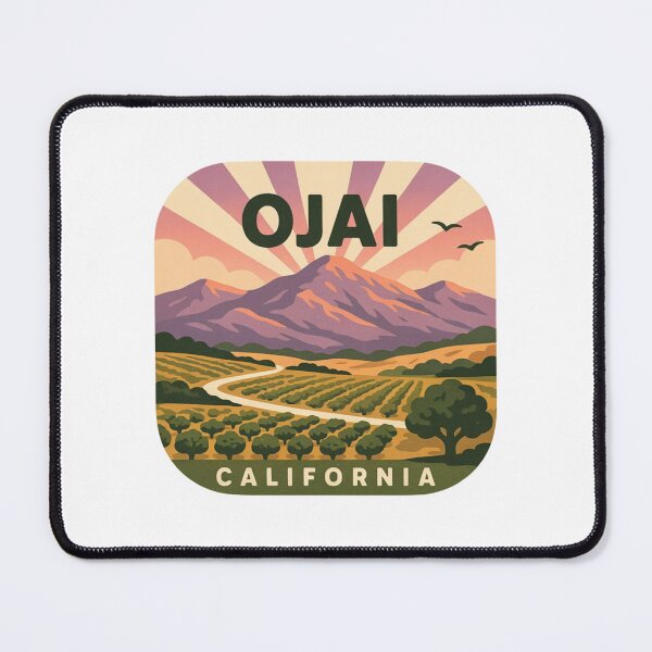 Item preview, Ojai California: Sunlit Valley designed and sold by CircinusStore.