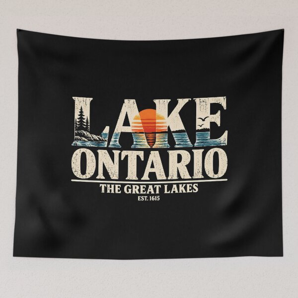 Item preview, Lake Ontario great lakes  designed and sold by Emmatshirt1.
