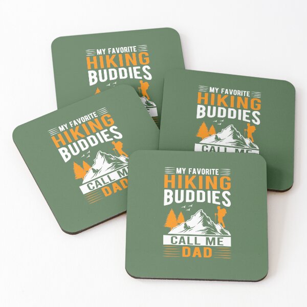 Item preview, My Favorite Hiking Buddies Call me Dad Gifts for Hiking Lover designed and sold by MalwasBasket.