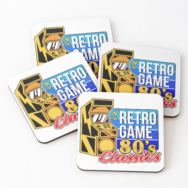Item preview, Retro Game 80s Classics Vintage Arcade Cabinet designed and sold by heedooppod.