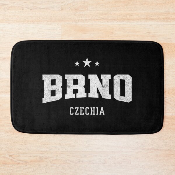 Item preview, Brno Czechia Vintage Varsity Distressed Retro College Travel Design designed and sold by NiceTeeClub.