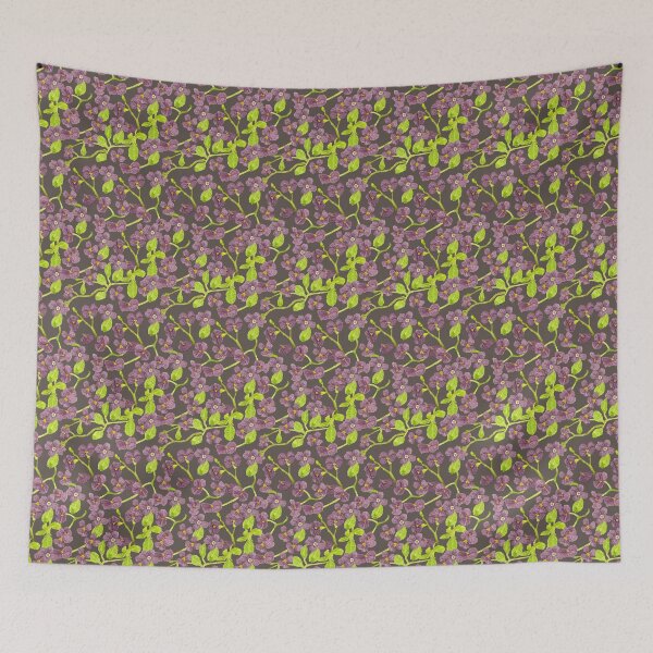 Item preview, Aubrietas Watercolour Painting Pattern designed and sold by rachelmcintyreart.