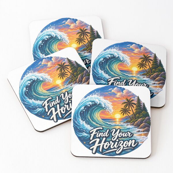 Item preview, Find Your Horizon - Ocean Wave designed and sold by Nunaprettyshop.