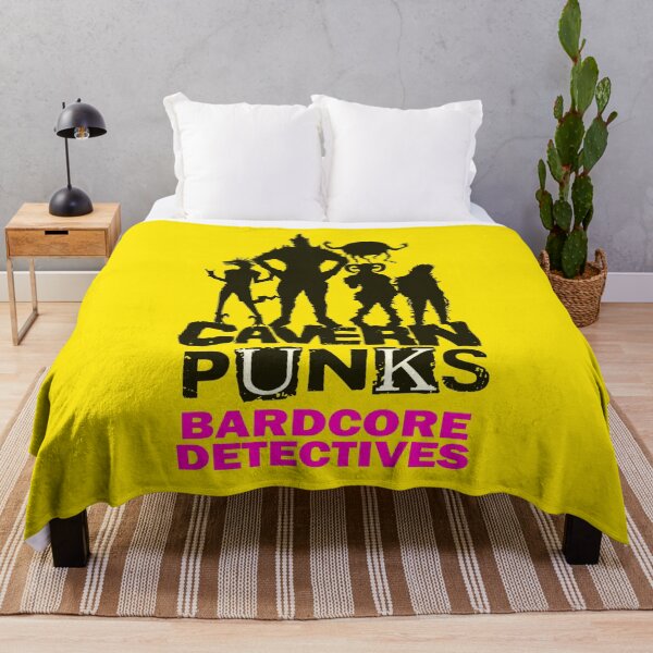 Item preview, Cavern Punks: Bardcore Detectives Band Logo designed and sold by M.F. Alfrey Merch.