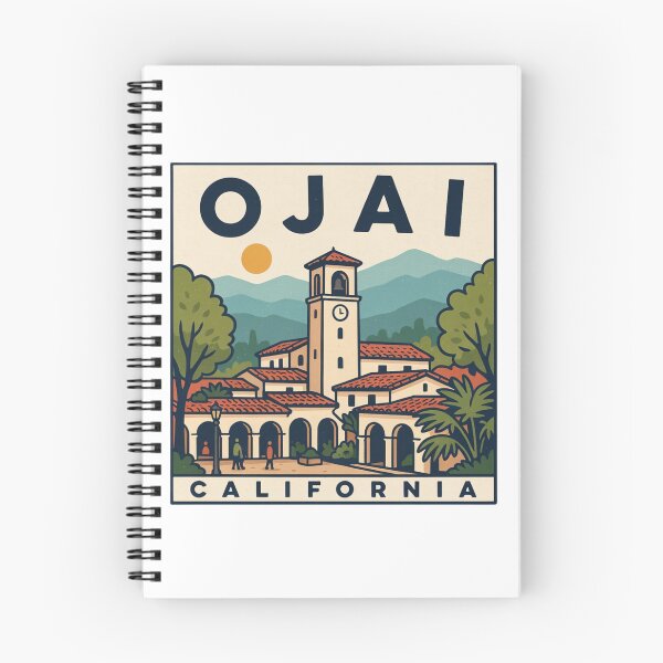 Item preview, Ojai California: Spanish Revival designed and sold by CircinusStore.