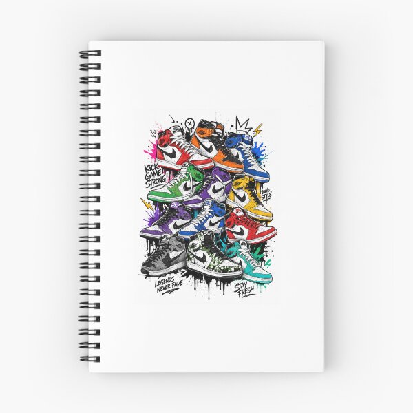 Item preview, Urban Streetwear Red and Black Sneakers Graffiti Art PRIME4YOU designed and sold by PRIME4YOU.