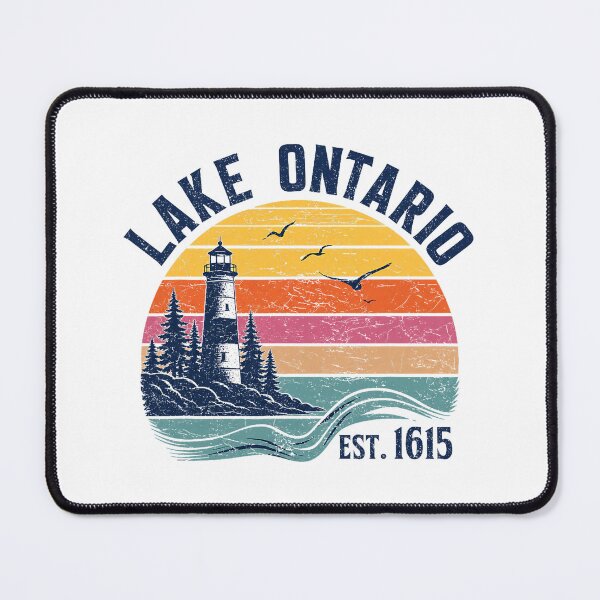 Item preview, Lake Ontario Est. 1615 Sunset Great Lakes Men Women designed and sold by nryum.