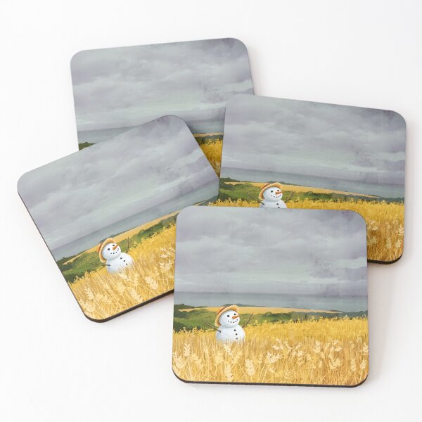 Item preview, There's A Snowman in the Wheat field designed and sold by pictoartcrew.