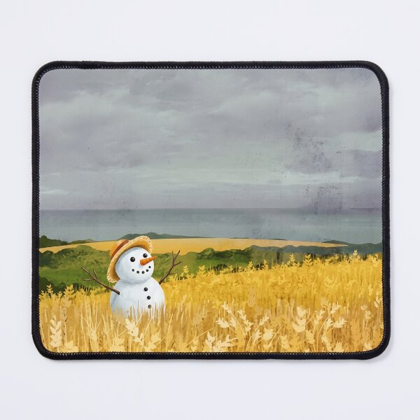Item preview, There's A Snowman in the Wheat field designed and sold by pictoartcrew.