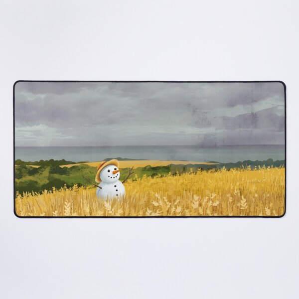 Item preview, There's A Snowman in the Wheat field designed and sold by pictoartcrew.