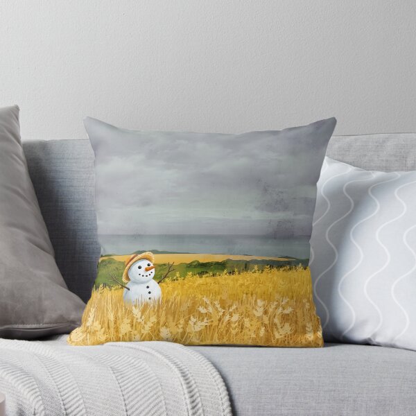 Item preview, There's A Snowman in the Wheat field designed and sold by pictoartcrew.