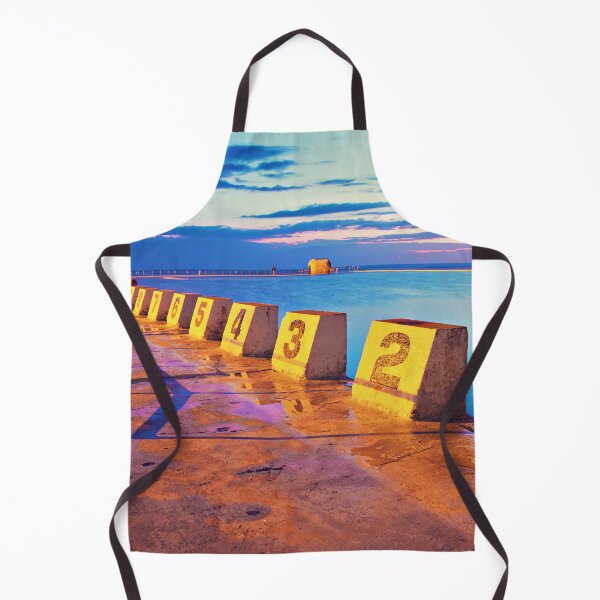 Item preview, Merewether Ocean Baths in a Golden Sunrise designed and sold by Bellamaree.