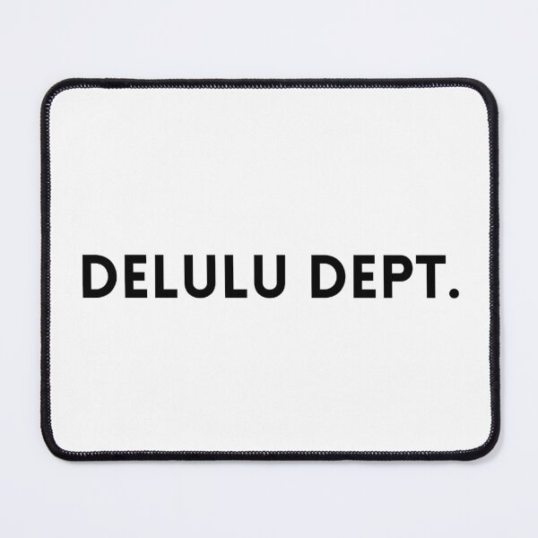 Item preview, Delulu Dept Vintage Collegiate Ironic Logo designed and sold by StudioBhavna.