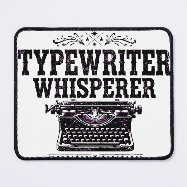 Item preview, Typewriter Whisperer Vintage Typewriter Collector design designed and sold by VYBE DARK Studio.