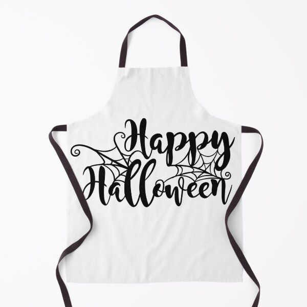 Item preview, Happy Halloween Spider Web Lettering — Elegant Calligraphy Typography designed and sold by LYAN-STORE.