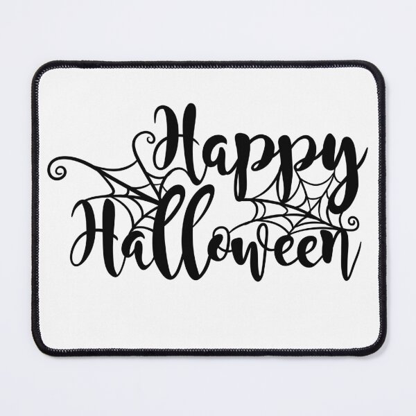 Item preview, Happy Halloween Spider Web Lettering — Elegant Calligraphy Typography designed and sold by LYAN-STORE.