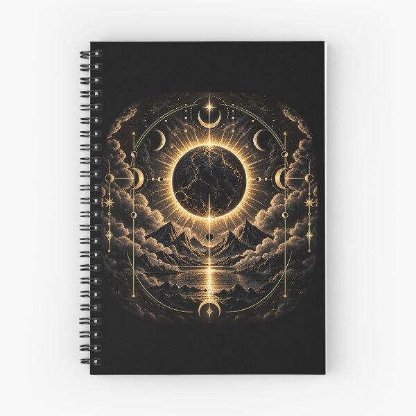 Item preview, Black Sun Celestial Eclipse Fantasy Art designed and sold by d69designs.