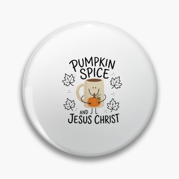 Item preview, Pumpkin Spice Jesus Christ Pumpkin Fall Season designed and sold by ImeldaSparks.