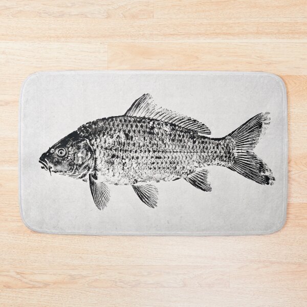 Item preview, Gyotaku Carp Fish Print - Japanese Sumi-e Art I designed and sold by Yaremchuk.