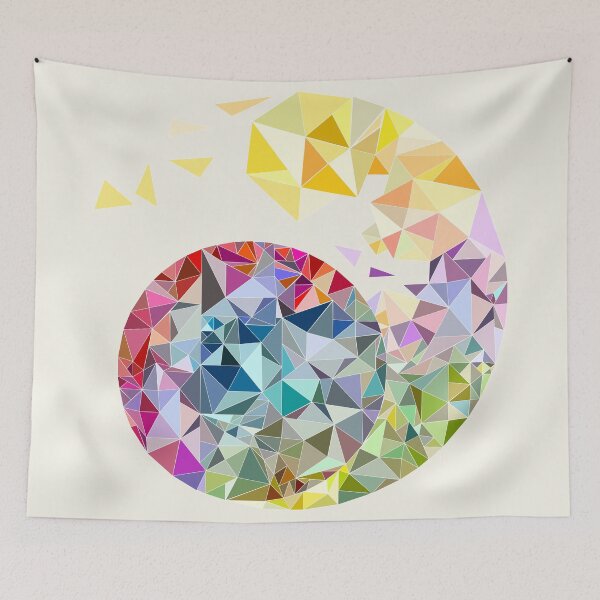 Item preview, The random spiral of colors designed and sold by Emi Yañez.