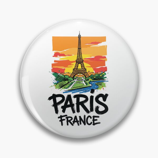 Item preview, Eiffel Tower Paris France Travel Art Print designed and sold by Merch by Das Design Studio.