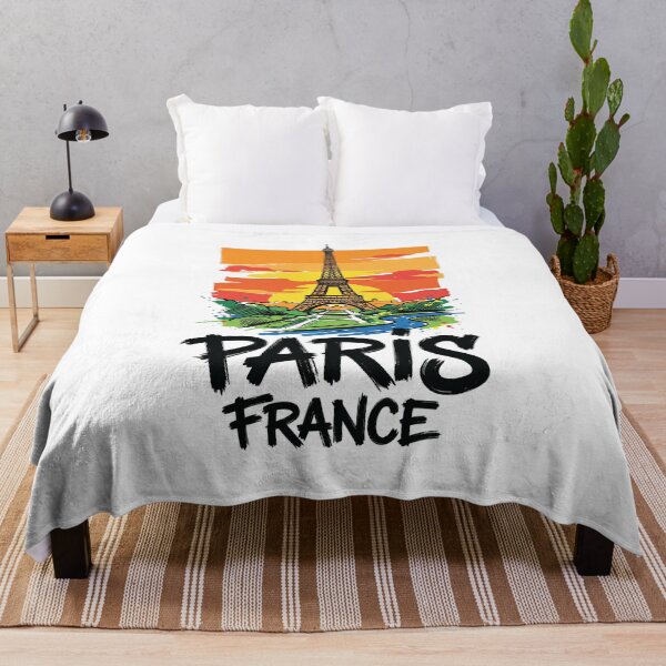 Item preview, Eiffel Tower Paris France Travel Art Print designed and sold by Merch by Das Design Studio.