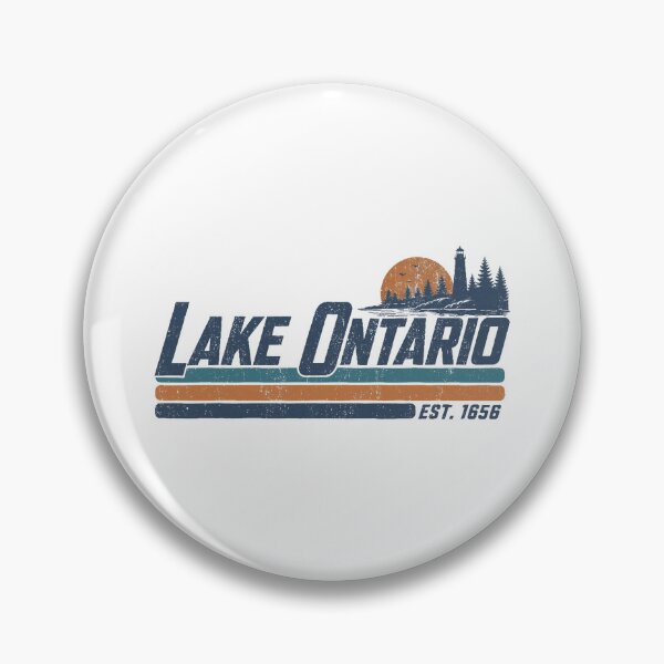 Item preview, Lake Ontario 1615 Retro Sunset Adventure Striped designed and sold by nryum.