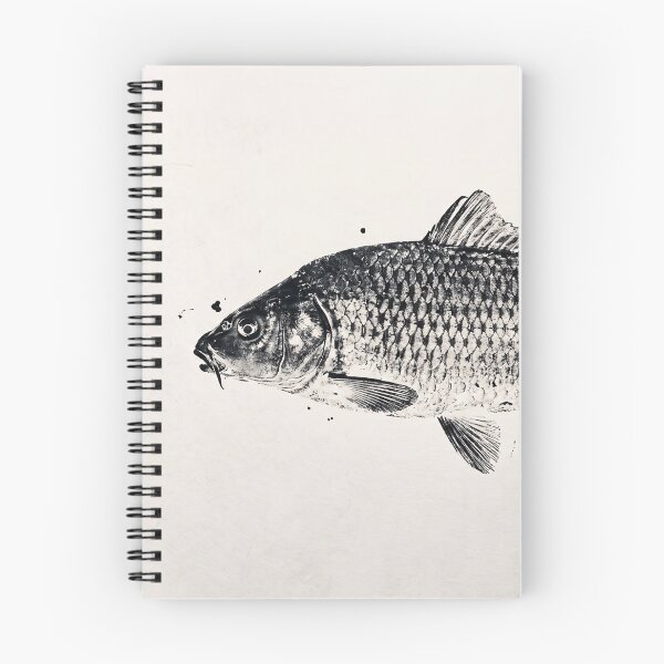 Item preview, Gyotaku Carp Fish Print - Japanese Sumi-e Art II designed and sold by Yaremchuk.