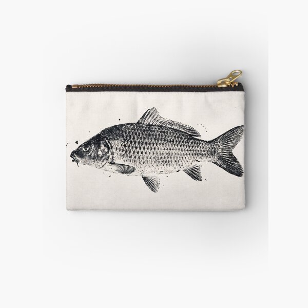 Item preview, Gyotaku Carp Fish Print - Japanese Sumi-e Art II designed and sold by Yaremchuk.