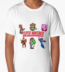 Super Nintendo Long T-Shirt