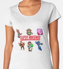 Super Nintendo Women's Premium T-Shirt