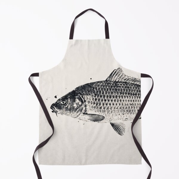 Item preview, Gyotaku Carp Fish Print - Japanese Sumi-e Art II designed and sold by Yaremchuk.