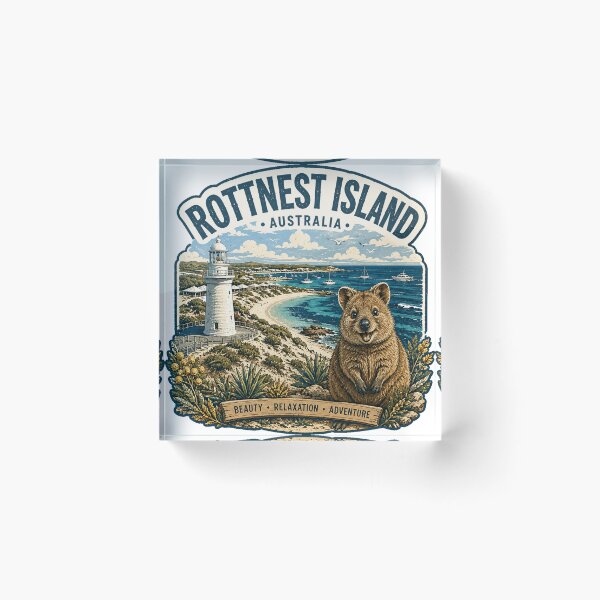 Item preview, Rottnest Island Emblem designed and sold by vectcd.