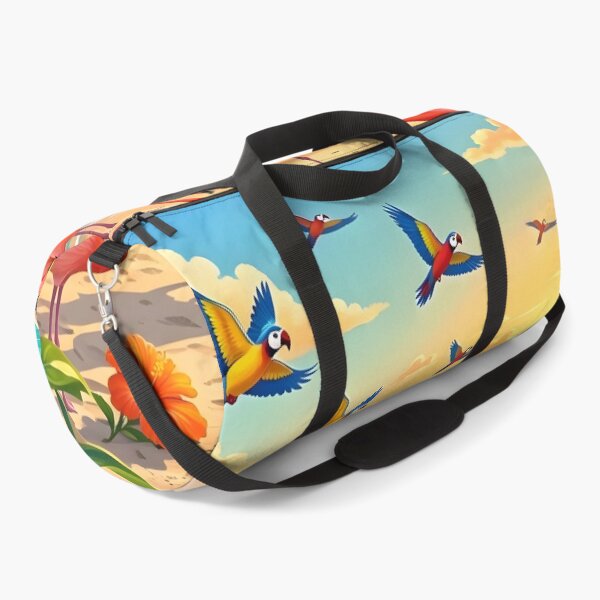 Item preview, Tropical Flamingo Paradise Beach Sunset designed and sold by Herodestroyer.