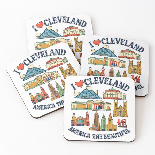Item preview, Copy of Cleveland Ohio USA – Cleveland Skyline & Lake Erie Travel Souvenir T-Shirt designed and sold by Illumine-World.