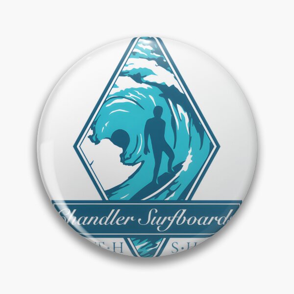 Item preview, Vintage Chandler Surfboards Hawaii Retro Beach Apparel | ⭐⭐⭐⭐⭐ Best Seller designed and sold by xkillaxoxo.