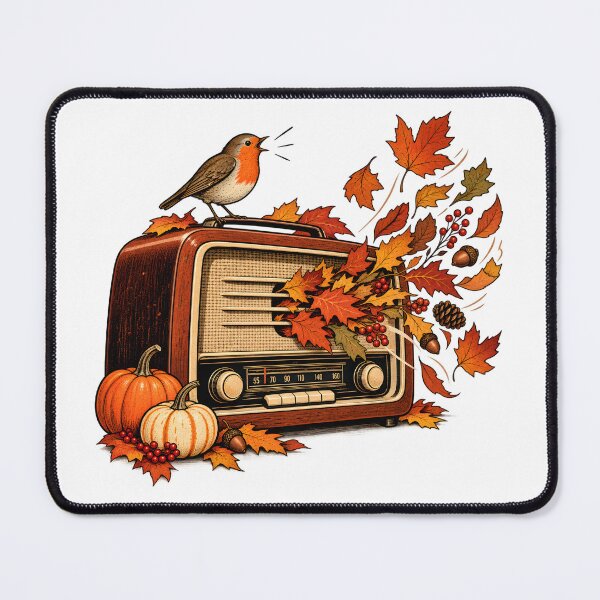 Item preview, Vintage Radio Autumn Memories designed and sold by TOMSZE.