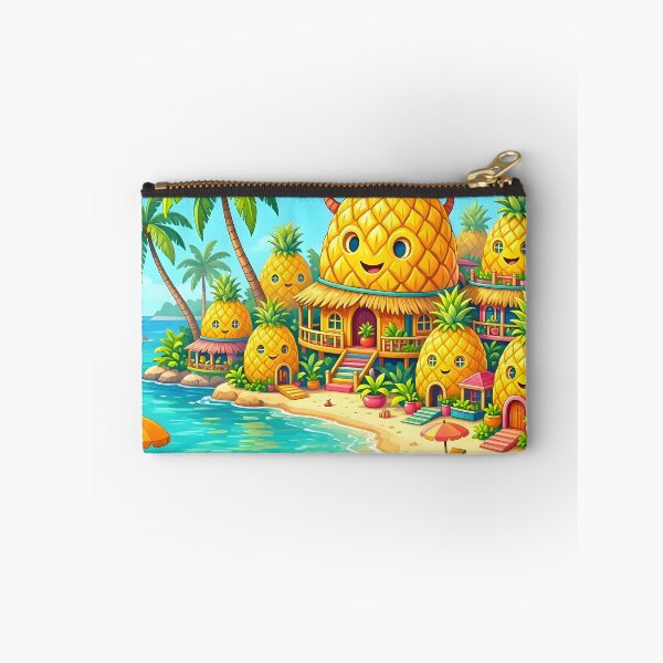 Item preview, Cute Pineapple Village Tropical Beach Paradise designed and sold by Herodestroyer.