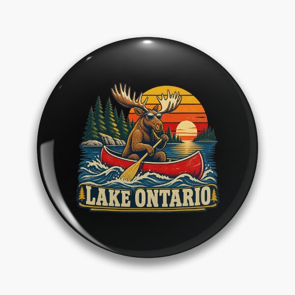 Item preview, Lake Ontario Moose Canoe Adventure Outdoor designed and sold by nryum.