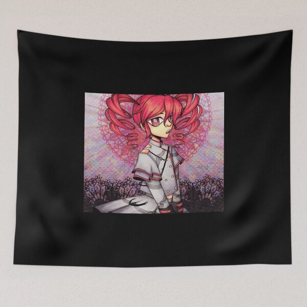 Item preview, Anime Character with Red Hair and Intricate Background designed and sold by Baby-Care.