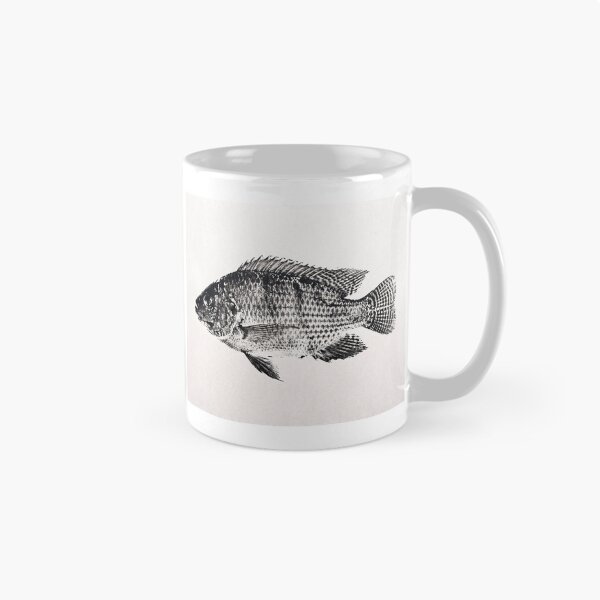 Item preview, Gyotaku Tilapia Fish Print - Japanese Sumi-e Art I designed and sold by Yaremchuk.