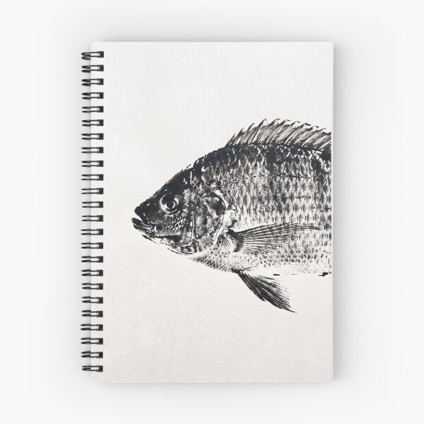 Item preview, Gyotaku Tilapia Fish Print - Japanese Sumi-e Art I designed and sold by Yaremchuk.