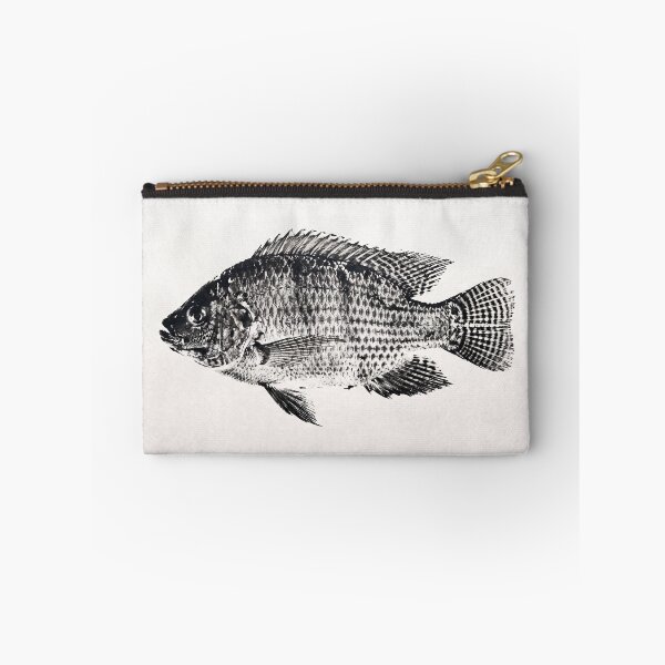 Item preview, Gyotaku Tilapia Fish Print - Japanese Sumi-e Art I designed and sold by Yaremchuk.